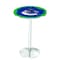 Holland Bar Stool Co 36" Chrome Vancouver Canucks Pub Table L214C3628VanCan - alternate 1
